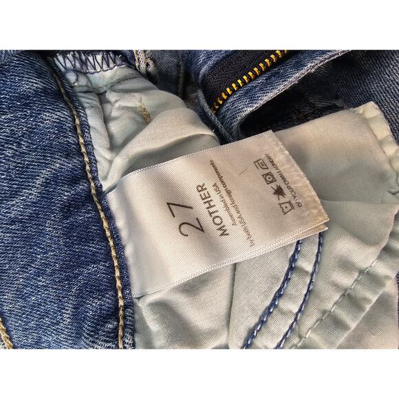 MOTHER The Hustler Mid-Rise Ankle Jeans size 27 - Picture 8 of 9